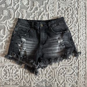 Euc- Amazon size small stretch cut off shorts